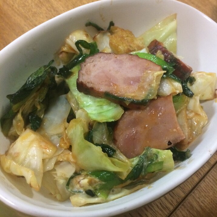 焼豚とキャベツとニラのオーロラソース炒め レシピ 作り方 By ずぼらった 楽天レシピ